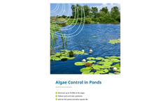 Algae Control in Golf Course Ponds brochure