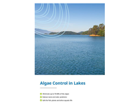 Algae Control in Lakes brochure