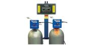 Dual Cylinder Scale for Weighing Compressed Gas Cylinders