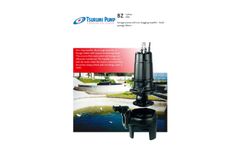 Model BZ - 3-PHASE / 50HZ - Industrial & Wastewater Sewage Pumps - Datasheet