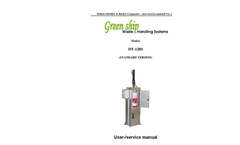 DT120s Oil Filter & Paint Bucket Compactor User Manual