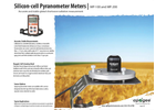 Silicon-cell Pyranometer Meter - Spec Sheet