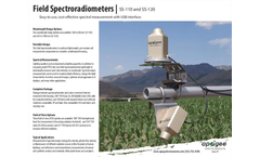 Apogee - Model SS-120 - 635-1100 nm Field Spectroradioemter  Brochure