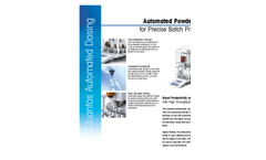 Autosampler QS30 Fully Automated Dosing for XPE Analytical Balances - Datasheet