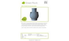 Green-Rock - Model IISI SAUNA - Well - Gray Water Filter - Brochure