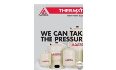 Therm-X-Trol - Water Heater Expansion Tanks - Brochure