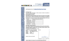 Determination of Serum Protein Fractions - Application Note