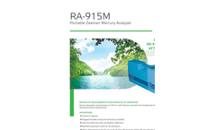 RA-915M / PYRO-915+ - Portable Mercury Analyzer - Brochure