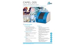 Lumex Instruments - Model Capel-205 - Capillary Electrophoresis System - Brochure