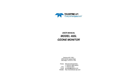 TAPI - Model 465L - Single / Multi-Channel Industrial Hygiene Ozone Analyzer - Manual