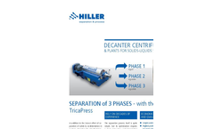 3-Phase Decanter Centrifuge Technology - Brochure
