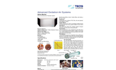 Tecnicomar - Model SW8-100 - Reverse Osmosis Watermaker - Brochure