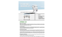 PDS - Model ATMOS 22 - Ultrasonic Anemometer - Brochure