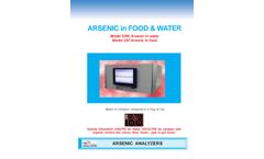 Model 33 Arsenic in Food & Water - Brochure