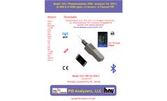 PID Analyzers - Model 102+ - Photoionization (PID) Analyzer for VOCs - Brochure