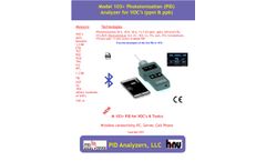 PID Analyzers - Model 103+ - Photoionization (PID) Analyzer for VOCs (PPM & PPB) - Brochure