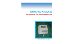 PID Analyzers - Model 202 - Infrared Analyzer for LEL, Hydrocarbons, CH4, CO, CO2 - Brochure