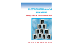 PID Analyzers - Model 1000 - Electrochemical Analyzers for Toxic Gases in Air - Brochure