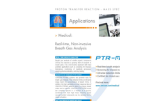 PTR-MS Applications: Medical Breath Analysis