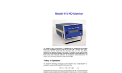 2B-Technologies - Model 405 nm - Ambient NO2/NO/NOx Monitors - Brochure