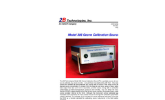 2B-Technologies - Model 106-L, 106-M, 106-MH and 106-H - Industrial Ozone Monitors- Brochure