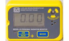 Ludlum - Model 25 Series - Personal Radiation Monitor