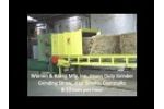 Warren & Baerg Mfg., Inc. Heavy Duty Biomass/Feed Grinder - Video