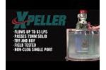 X-PELLER Non-Clog Impeller Tank Test (Metric) - Video