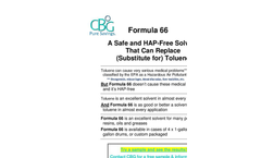 Formula 66 - Clearing Solvent Brochure