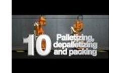 ABB Robotics - Picking Packing Palletizing - 10 Popular Applications Video