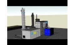 DMT Carborex PWS Biogas Upgrading Plant Video