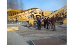 Baioni to Deliver a Complete Portable Crushing and Screening Plant Video