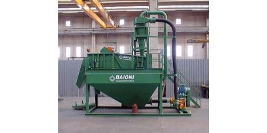 Baioni - Model GRF - Hydrocyclone Unit for Fines Recovery