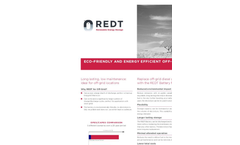 REDT Energy Storage for Off-grid Datasheet