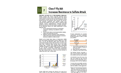 Class F Fly Ash Increases Resistance to Sulfate Attack - Technical Bulletin