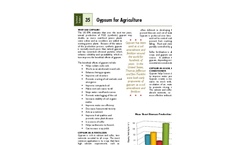 Gypsum for Agriculture - Technical Bulletin