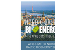 Nordic Baltic Bioenergy 2015 Brochure