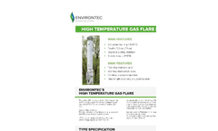 HT High Temperature Gas Flare - Brochure