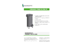 Fine Ceramic Filter FF Brochure