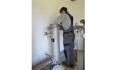 Supervision and maintenance of biogas equipment and lines