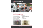 Pavement Testing Services  Brochure