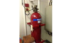 Ozone Friendly Clean Agent Fire Suppression System