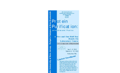 Protein Purification Course Brochure