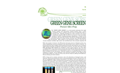 Green Gene Screen Product Sheet