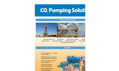 Liquid CO2 & High Vapor Pumps And Pumping Solutions Brochure