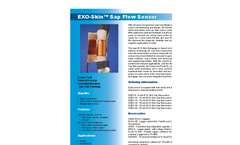 EXO-Skin - Sap Flow Sensor - Brochure
