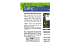 Dynagage - Model Flow32-1K - Sap Flow System and Dynagage Sensors - Datasheet