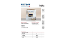 NeoTech - Model CU-4 X - UV Water Treatment Control Interface System Brochure
