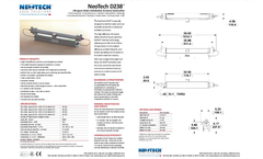 NeoTech - Model D238 - Ultrapure Water Disinfection & Ozone Destruction System Brochure