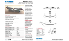 NeoTech - Model D228 - Ultrapure Water Disinfection & Ozone Destruction System Brochure